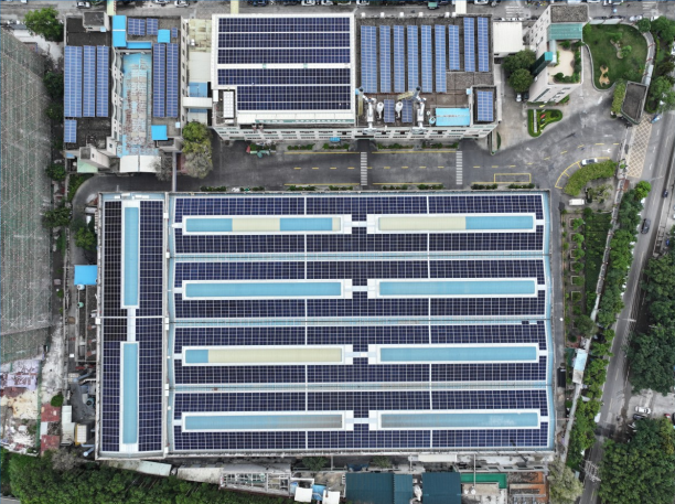 佛山市中鑫钢构有限公司2560千瓦降碳节能项目